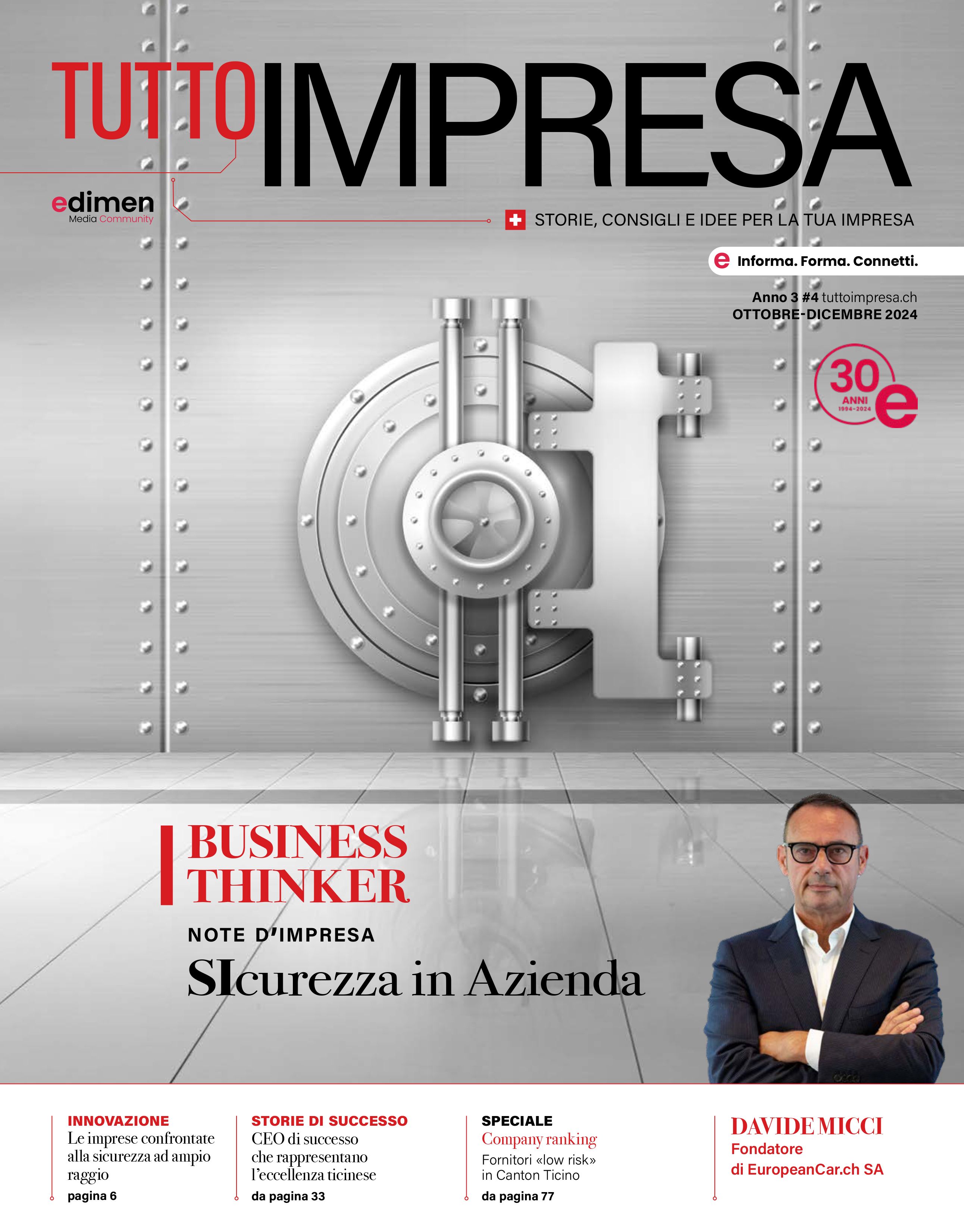Copertina Anno 3 #4 — Ottobre / Dicembre 2024