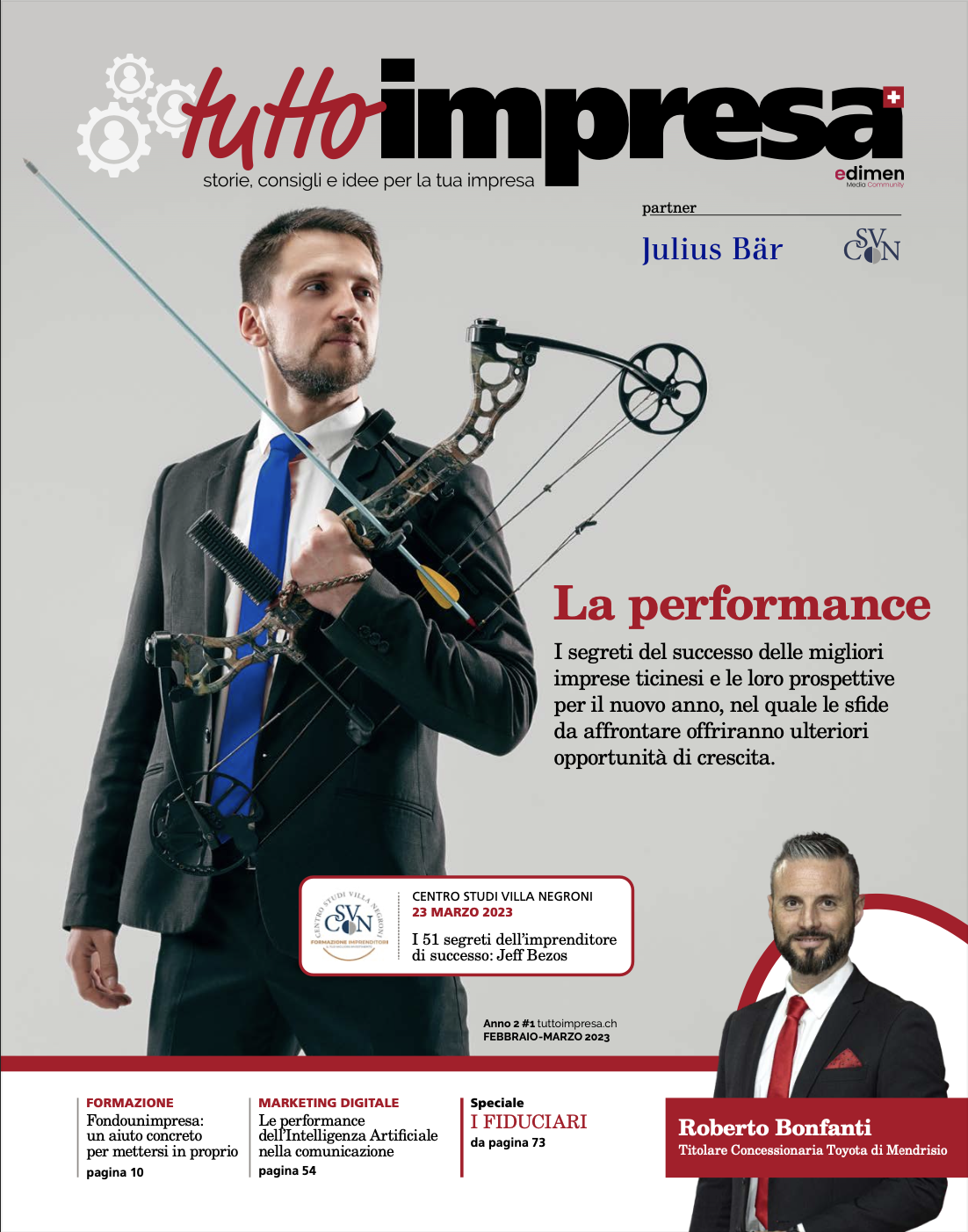 Copertina Anno 2 #1 — Gennaio / Marzo 2023