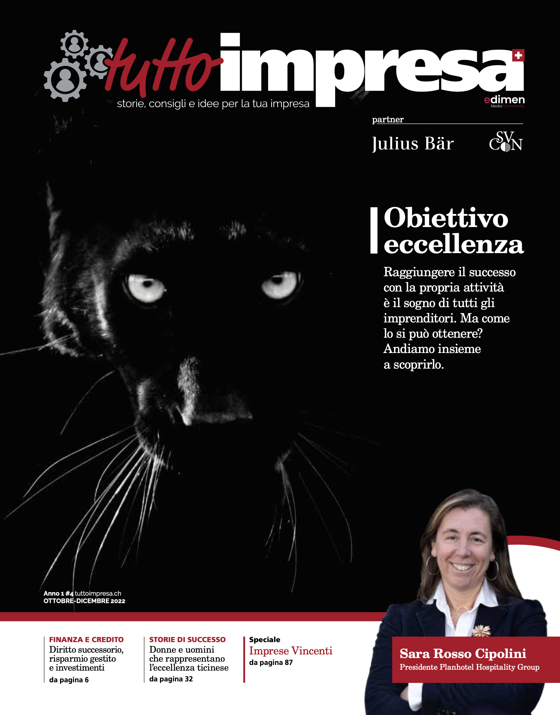 Copertina Anno 1 #4 — Ottobre / Dicembre 2022